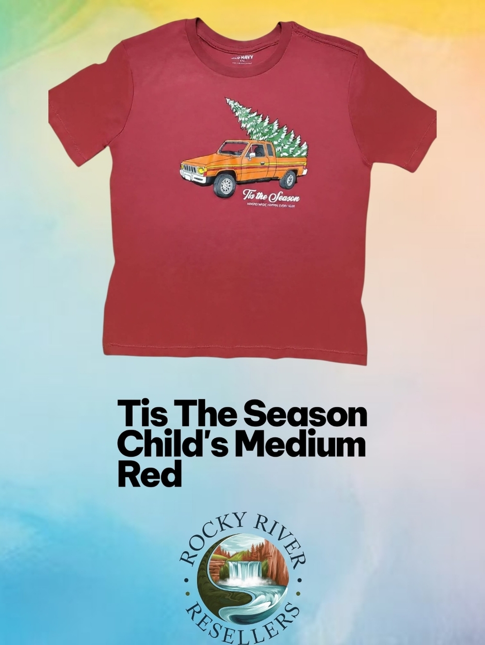 Tis the Season | Front Hit | Size: M | Color: Red | Old Navy